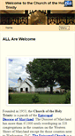 Mobile Screenshot of holytrinitybaltimore.org